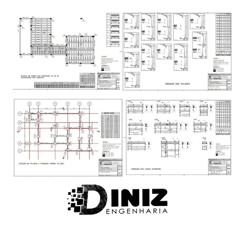 Imagem 4 de 8 de Projetos Arquitetônicos, Estruturai, Hidráulicos E Elétricos