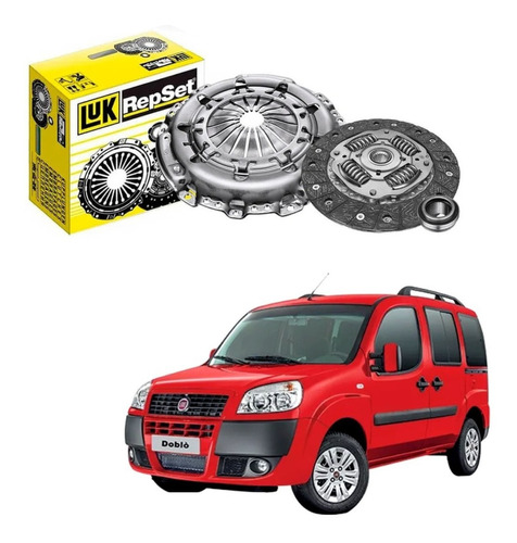 Kit De Embreagem Novo Doblo Minivan Elx 2011