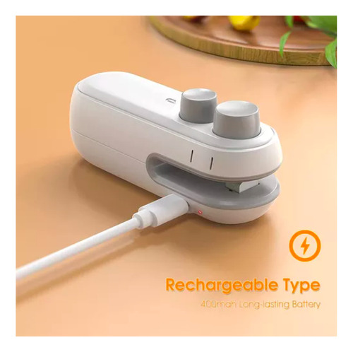 Mini Máquina Selladora Al Vacío De Alimentos Con Corte