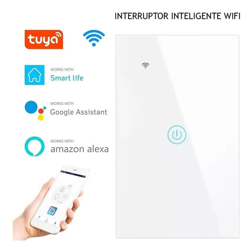 Interruptor De Pared Inteligente Con Wi-fi