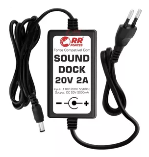 Carregador Fonte Soundlink Air & Sounddock Portable 20v