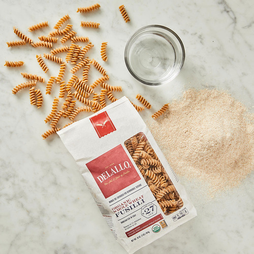 Delallo Pasta Fusilli De Trigo Integral 454g