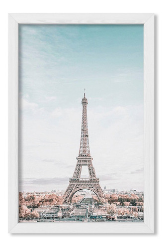 Cuadros Modernos 20x30 Chato Blanco I Love Paris 4