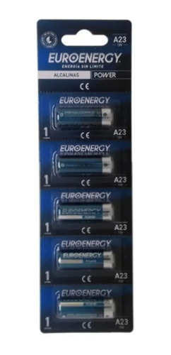 Imagen 1 de 3 de Promo 5 Pilas Baterias A23 Ft 12v Alcalina P/alarmas, Luces