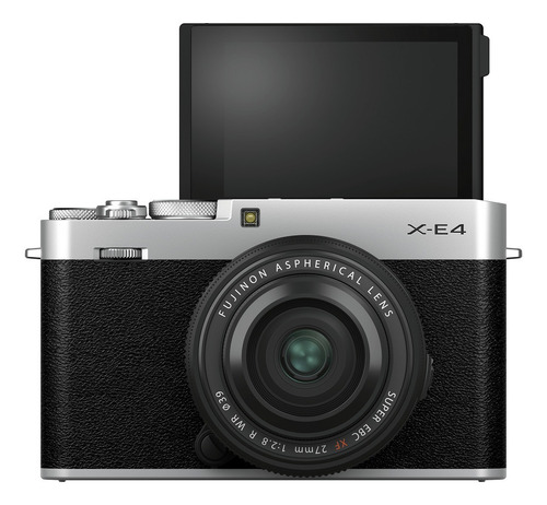 Câmera Fujifilm X-e4 Mirrorless 4k Prata (só Corpo)