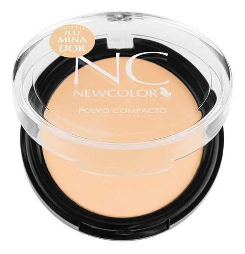 Polvo Compacto Bronceante Newcolor Champagne Dorado