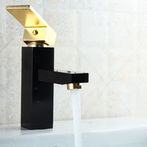 ¿g1/2? Grifo Monomando De Aluminio Para Lavabo, Color Bronce