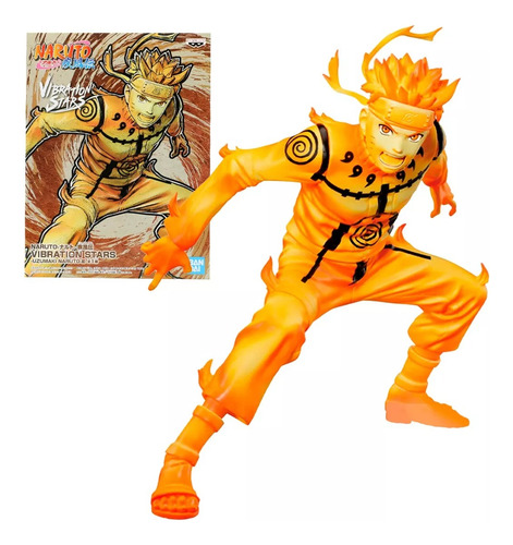 Naruto Uzumaki Kurama Mode Figura Banpresto Vibration Stars