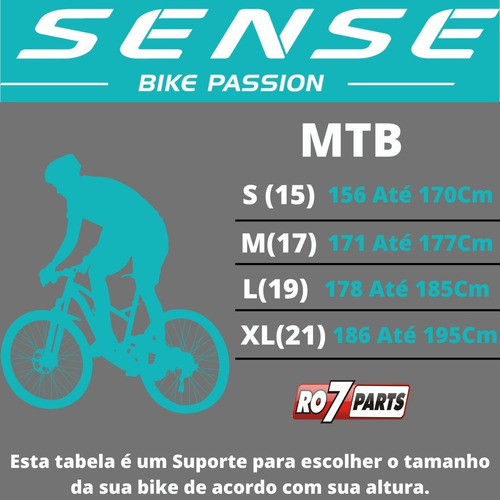 Mountain bike Sense Fun Evo 2023 aro 29 XL 18v freios de disco hidráulico câmbios Shimano Altus M2020 y Shimano Alivio M3100 Shadow cor cinza