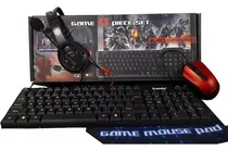 Comprar Combo Gamer 4 En 1 Teclado Mouse Audífonos Y Mouse Pad Pc
