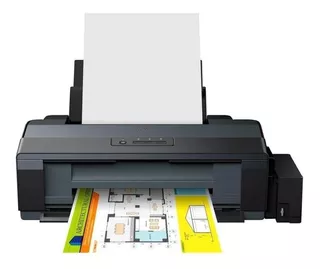 Impresora a color simple función Epson EcoTank L1300 negra 110V/220V