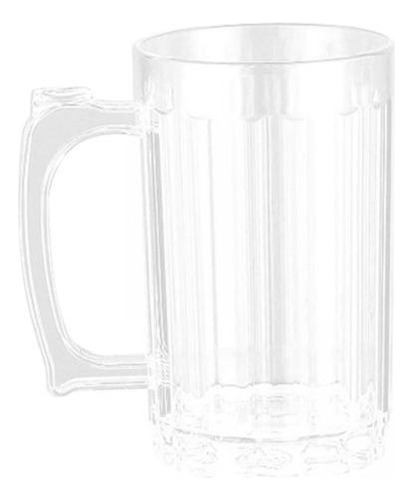 6 Paquete De 2-6 Tazas De Cerveza Transparentes, 400ml