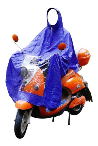 Impermeable Moto Capa Poncho 1 Persona Proteje Moto Lluvia