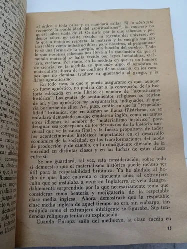 Del Socialismo Utópico Al Socialismo Científico - F. Engels (Usado)