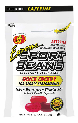 Jelly Belly Extreme Sport Beans, Surtido, 1 Onzas, Paquete D
