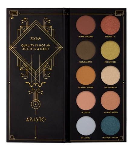 Zoeva, Aristo, Paleta De Sombras De Ojos B40