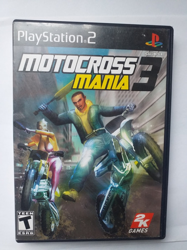Juego Playstation 2 - Motocrossmania 3  + Cuadernillo 