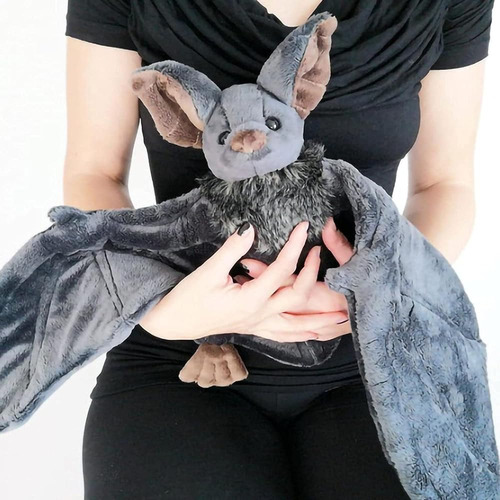 Enivtfz 12  Large Bat Plush Toys, Creepy Goth Bat Stuffed An