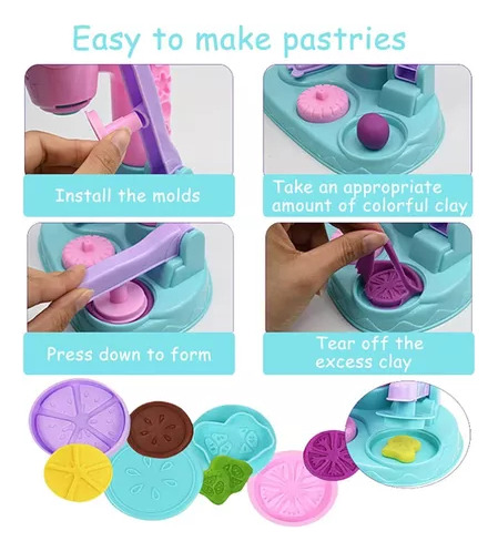 Kit De Juguetes Para Hacer Masa Para Hacer Helados
