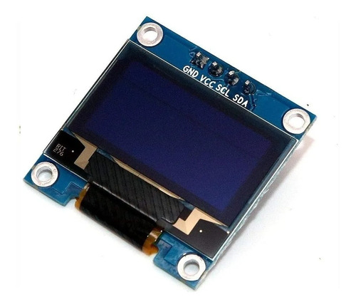 Display Gráfico Oled 128x64 0.96 I2c Serial E Fundo Branco