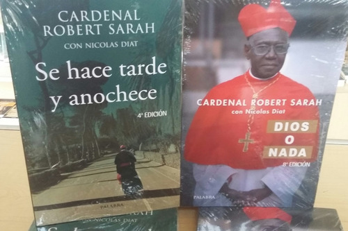 Paquete De 2 Libros Cardenal Robert Sarah  Dios O Nada Y ...