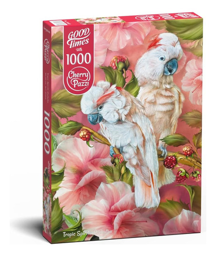 Puzzle 1000 Piezas Cherry Pazzi 30462 Tropic Spirits-cockato