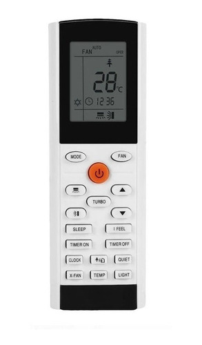 Control remoto Trane Cnt07785 Split para aire acondicionado