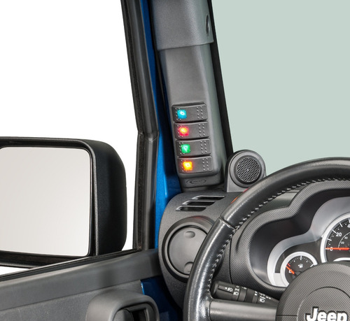 Pilar De Switch Daystar 4 Espacios Jeep Wrangler Jk 07-10