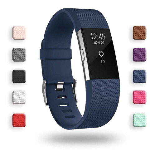 Malla Small Para Fitbit Charge 2 Armada -76z7qlt6