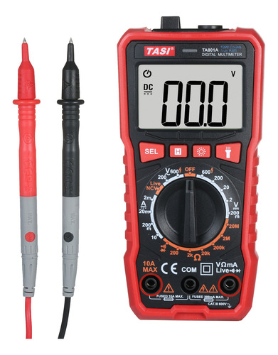 Multímetro Tasi True Tester Ta801a Profesional De Ohmios