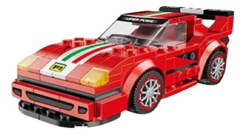 Robô Transformer 2 Em 1 Carro De Corrida Em Blocos De Montar Quantidade De Peças 200 Versão Do Personagem Carro Robô Lego