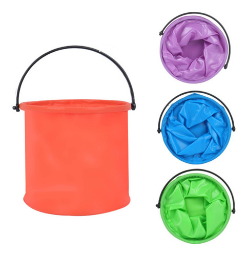 Cubo Plegable Para Ahorrar Espacio, Cubo De Pesca, Lavabo