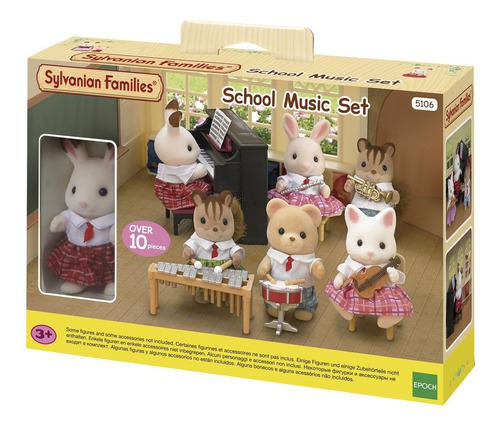 Set Escuela De Musica Con Accesorios Sylvanian Families 5106