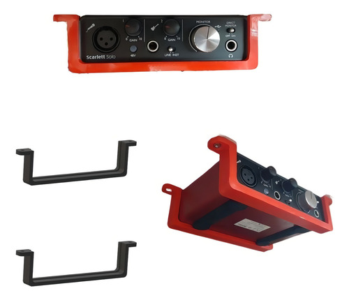Suporte Para Fixar Sob A Mesa Focusrite Scarlett Solo