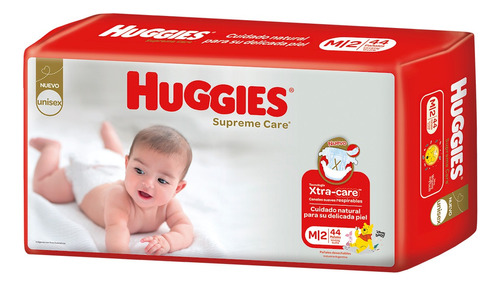 Pañales Huggies Supreme Care  M