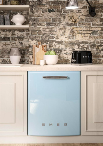 Tostadora Smeg 50's Retro De 4 Rebanadas (negra)