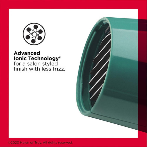 Secador Revlon Essentials com amplificador de volume, cor verde Rvdr5036