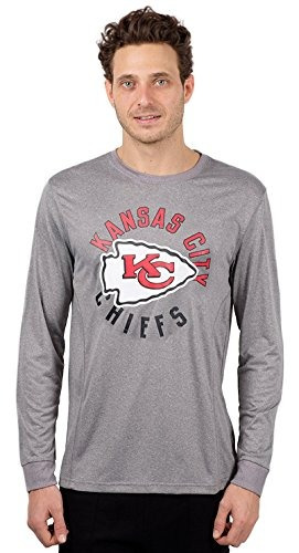 Camiseta Manga Larga Para Hombre Nfl Kansas City Chiefs