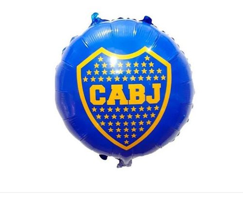 Globo Redondo Cuadro Boca Juniors Para Inflar/desinflado