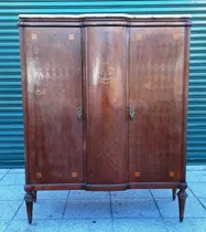 Comprar Bargueño Antiguo Estilo Francés Luis Xvi Mármol Marquetería