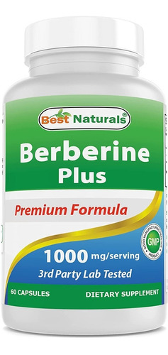 Premium Berberine Berberina Concentrada 1200mg usa