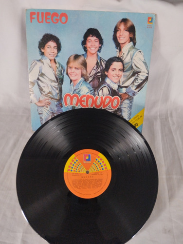 Lp Disco De Acetato De Menudo - Fuego (Usado)