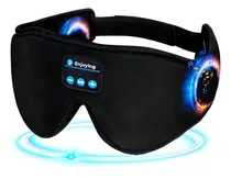 Comprar Máscara Antifaz Domir Gadnic Auricular Música Suave Mullida Color Negro Liso