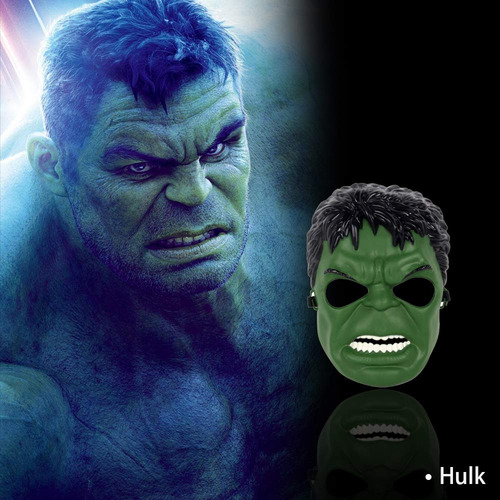 Máscara Avazera Hulk Para Crianças, Fantasia De Super-herói