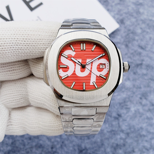 1 - Reloj Automático De Acero Inoxidable Patek Philippe 316l