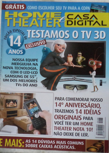 Revista  Home Theater E Casa Digital N° 167