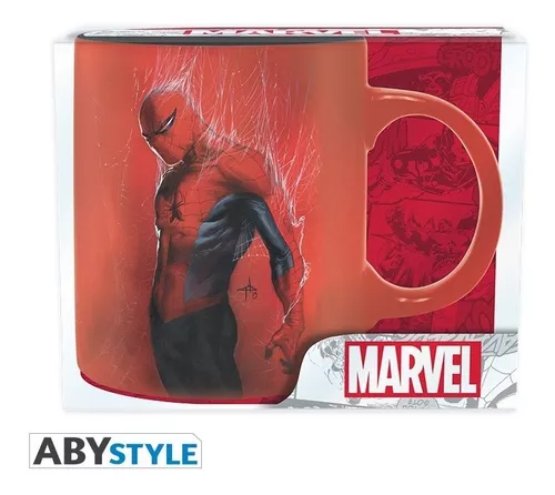 Taza Marvel Spiderman Roja 320 Ml