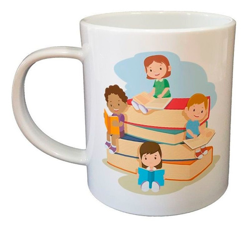 Taza De Plastico Children Books Reading Aprender