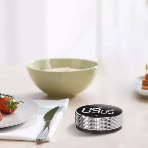 Temporizador Digital De Cocina Magnético Con Pantalla Lcd