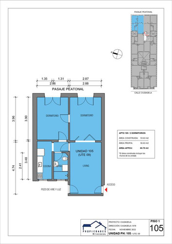 Venta Apartamento Dos (2) Dormitorios Alquilado - Ciudad Vieja. Rentabilidad Anual 6.53 %